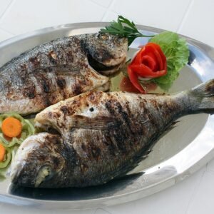 fish, nature, grill, bbq, natural food, dinner, food, fresh, healthy, kitchen, lunch